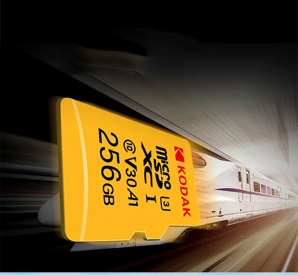 Kodak TF Micro SD карта памяти MicroSD класс 10 U3/U1 16 ГБ 32 ГБ 64 ГБ 128 ГБ 256 Гб Смартфон планшет камера
