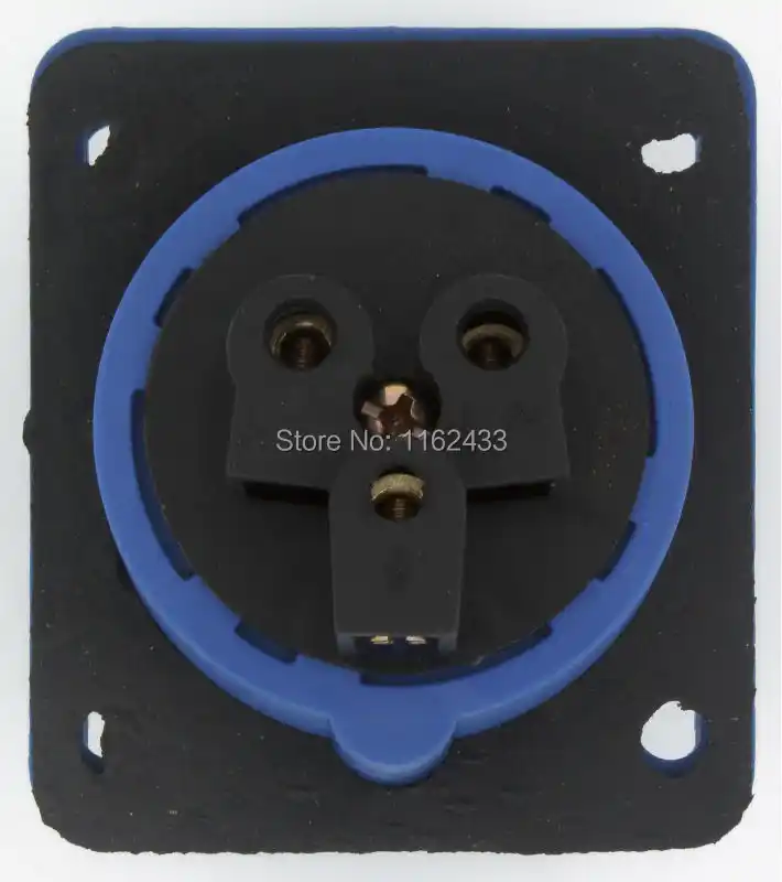 16A 2P E 3 pin 220 240V IP44 413 однофазный splashproof промышленная Монтажная розетка|socket|socket head cap