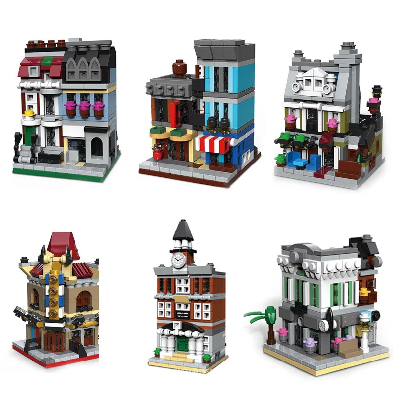 Building Blocks Compatible with Lego DG1114-1119 Models Building Kits Blocks Toys Hobby Hobbies For Chlidren Building Blocks Compatible with Lego DG1114-1119 Models Building Kits Blocks Toys Hobby Hobbies For Chlidren