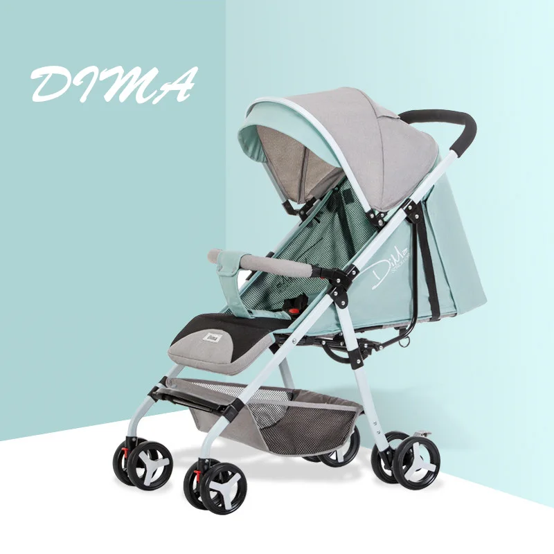 

DIMA Baby Strollers can sit and lie,can folding Baby stroller winter summer free shipping