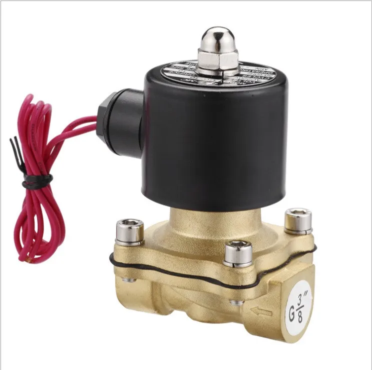 

1 inch Solenoid Valve water Brass 2 Way Valve Oil Gas Valves DC12V DC24V AC110V or AC220V 2W250-25