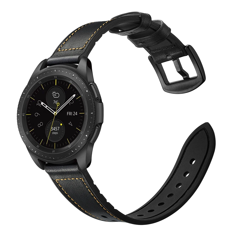Итальянский ремешок для часов из натуральной кожи 20 мм Quick Release для samsung gear Classic Frontier Watch Active Band ремешок аксессуары