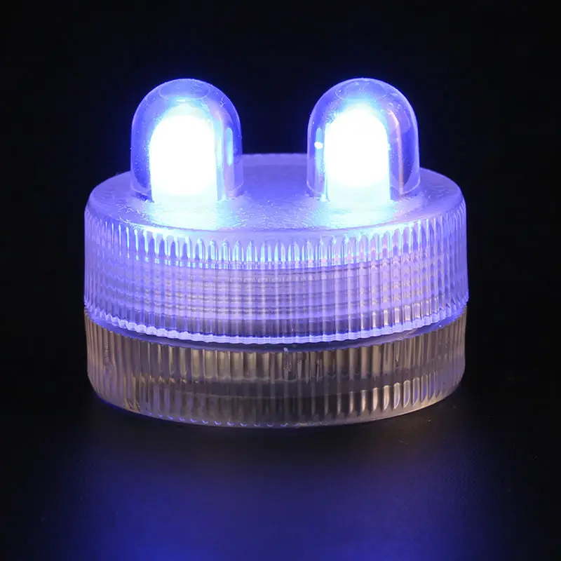10pcs Super Bright Submersible Waterproof Mini LED Tea Light Candle