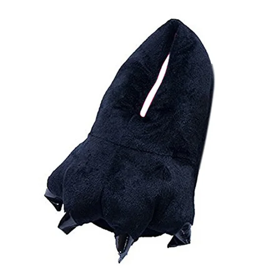 

Halloween Winter Warmth Household Warmth Paw Plush Slippers