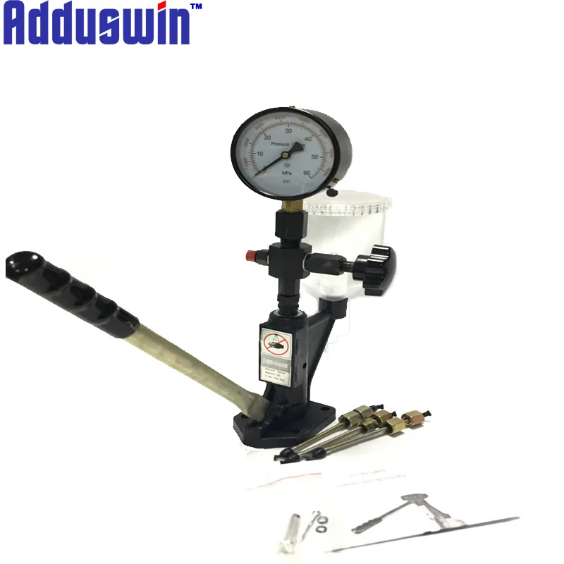 

Adduswin diesel Injector S60H nozzle validator fuel nozzle Injector tester kits,work with common rail injector tester
