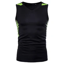 Хит, летняя одежда для активного отдыха, быстросохнущая майка для бега, фитнеса, тренировок, безрукавка в полоску, баскетбольные майки