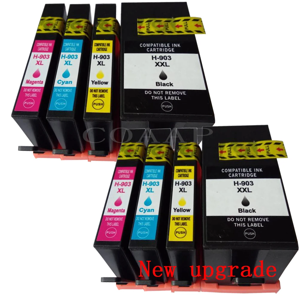 Compatible Ink Cartridge Replacement for HP 903 L, 903 XL (4 pack), Smart  Ink