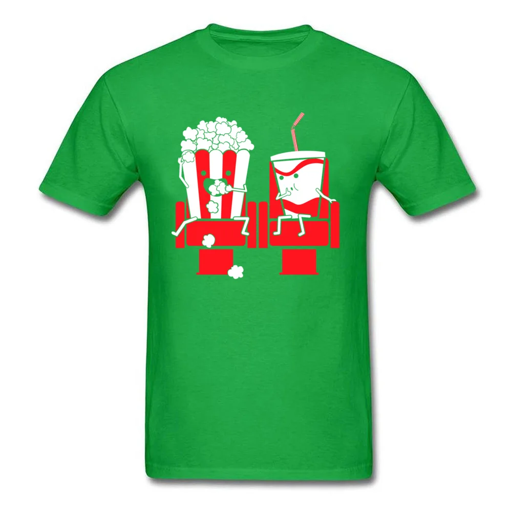 Two Types of Cinephiles Summer/Autumn 100% Cotton Round Collar Tops T Shirt Short Sleeve Printed T-shirts Plain Summer T-Shirt Two Types of Cinephiles green