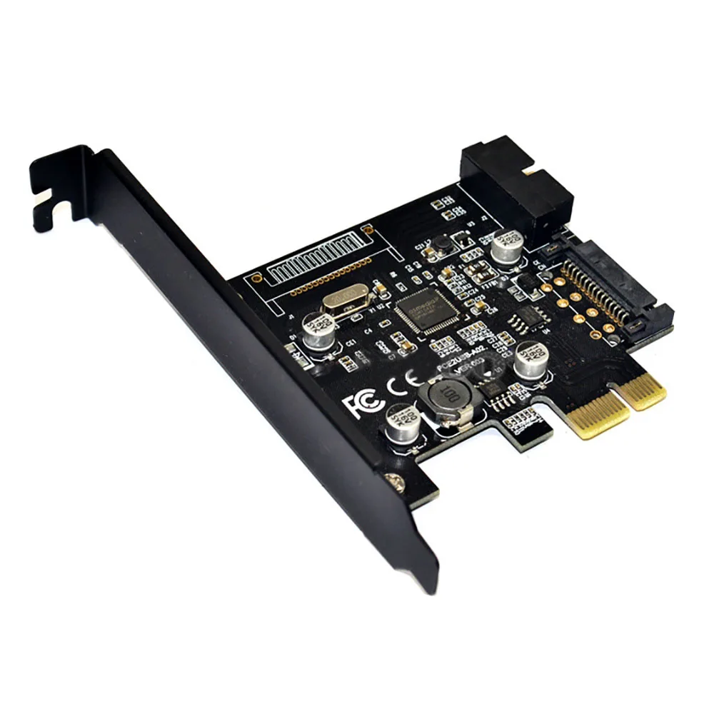 Aerofara USB3.0 расширения PCI-E карта адаптера PCI-E USB3.0 контроллер-концентратор адаптера Поддержка UASP для Windows Vista портативных ПК