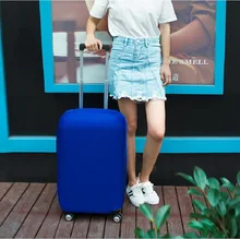 suitcase luggage Protective cover elastic protective cover travel accessories 18 to 30 inch travel trolley case dust cover bang rerekaxi travel elastic luggage cover suitcase protective shell trolley case dust cover 22 28 inch travel accessories