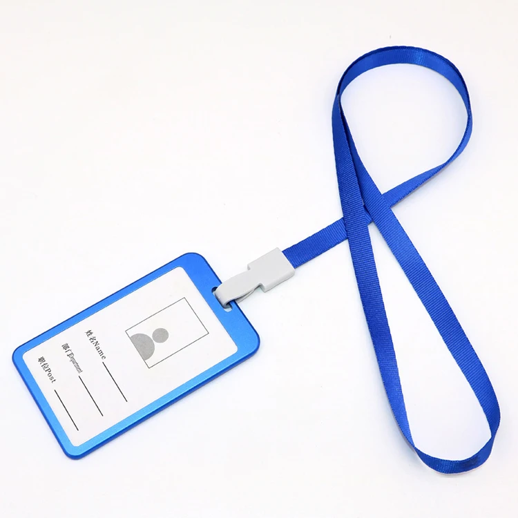 Высокое качество Алюминий сплав ID держатель для карт работы идентичность владелец значка бейдж держатель школьные канцелярские