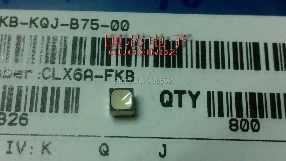 CREE PLCC6 3-в-1 SMD светодио дный полный Цвет светодио дный 3535 RGB CLX6A-FKB Открытый полный Цвет видео Экран