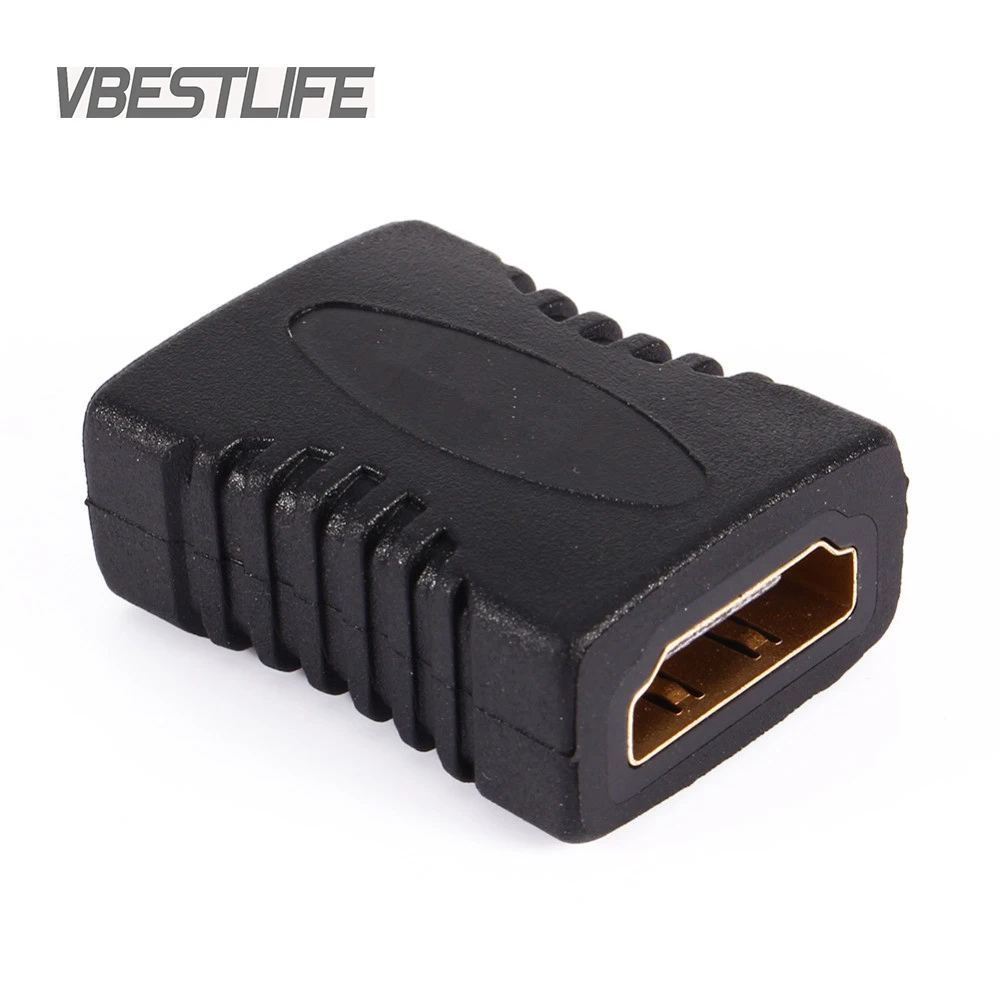 VBESTLIFE HDMI муфта HDMI Женский удлинитель адаптер конвертер Разъем для HDTV HDCP 1080P HDMI аудио кабель