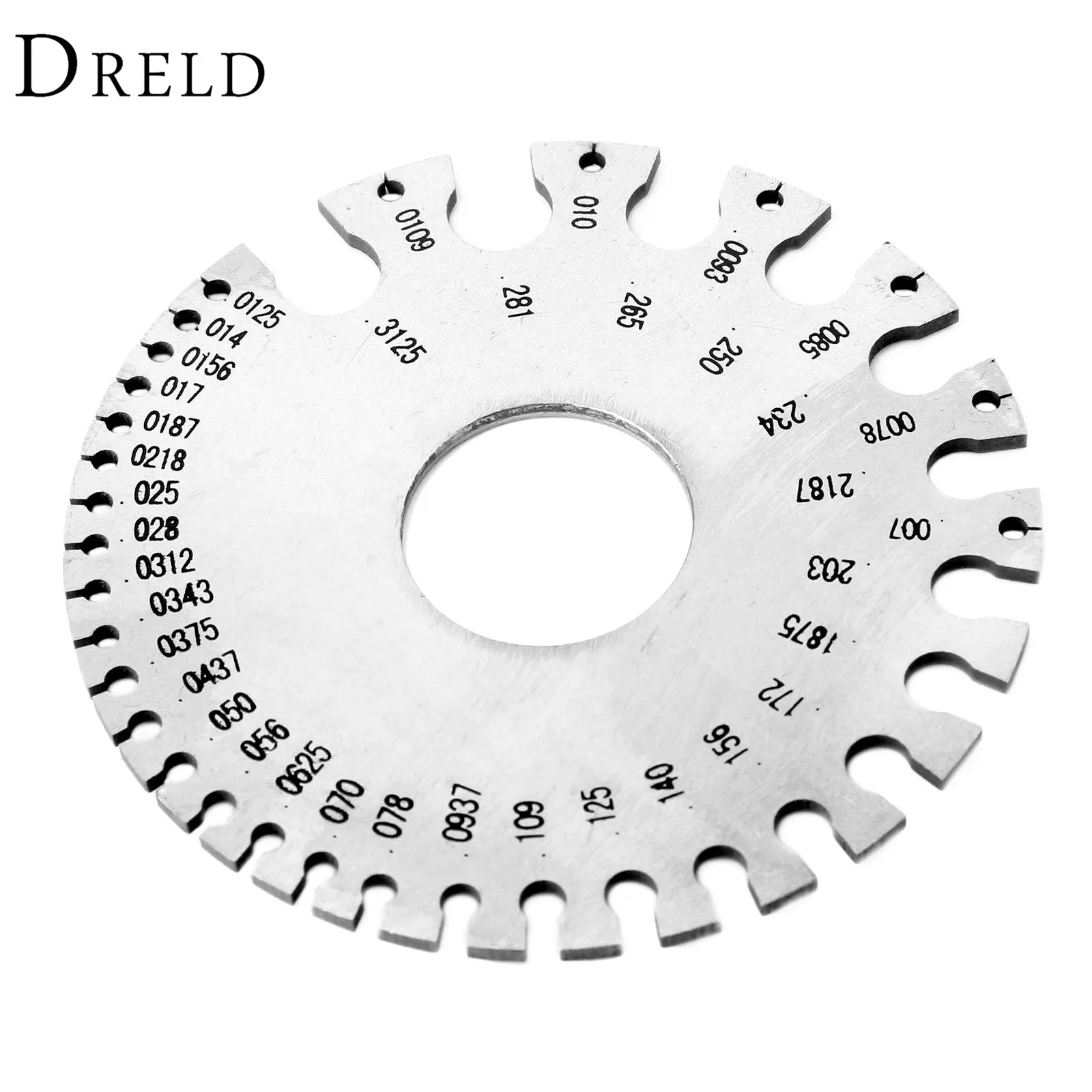 DRELD 0 36 Stainless Steel Wire Gauge Weld Diameter Gauge Welding