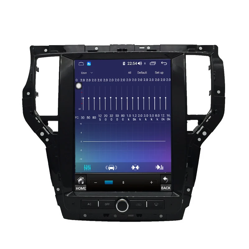 Cheap RX5 Android 8.1 4+64G tesla 12.1 inch IPS Screen handsfree radio multimedia car for 2016-2018 MG/Roewe RX5 4