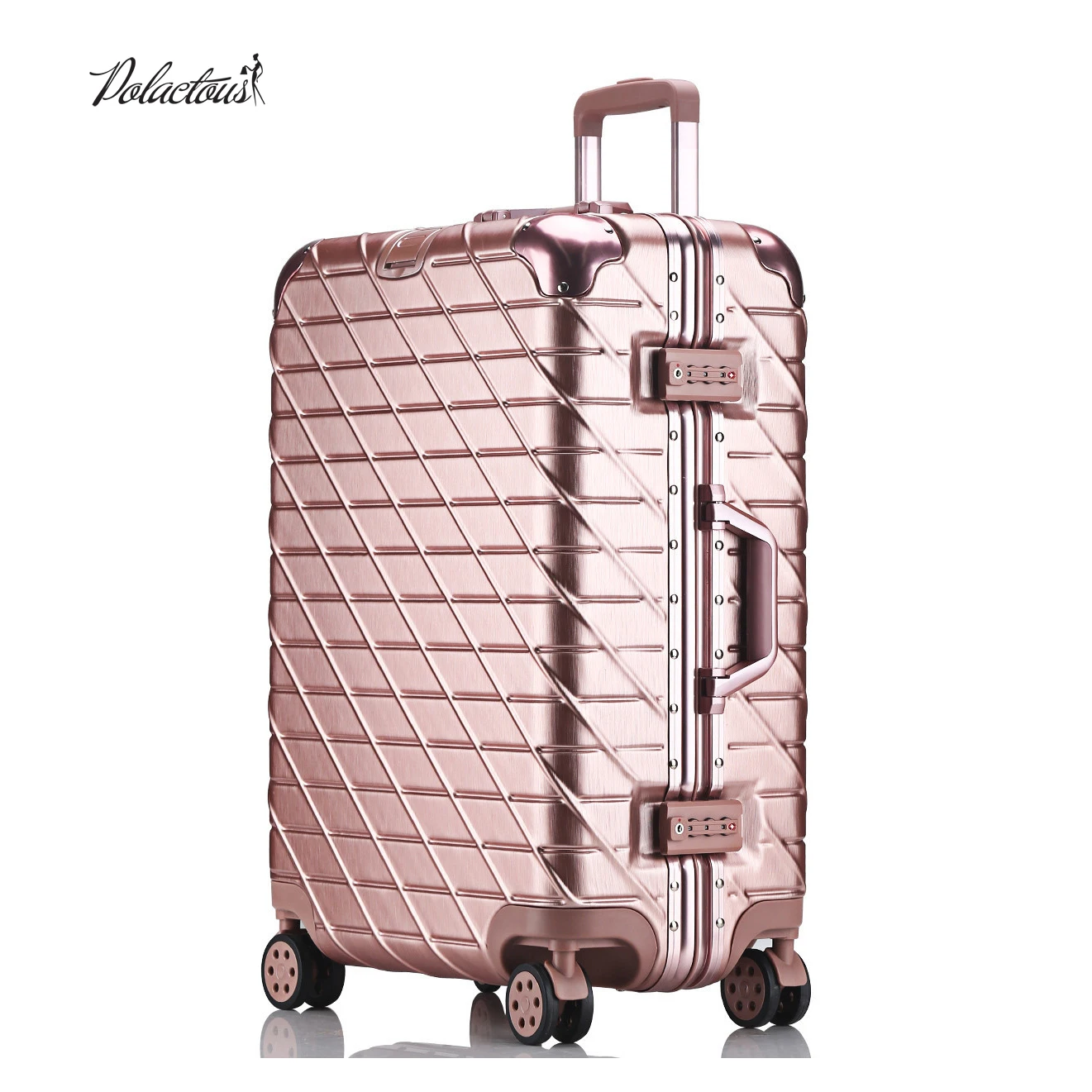 20 "24" 26 "29" inch Aluminum frame + PC + ABS Hardside Luggage