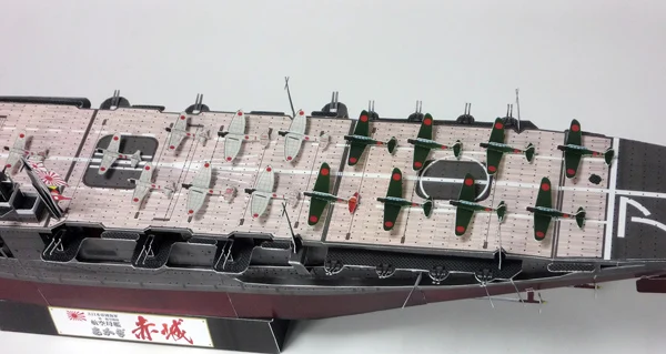 Авиаперевозчик akagi времен Второй мировой войны в Японии 1: 250 350|Наборы для сборки