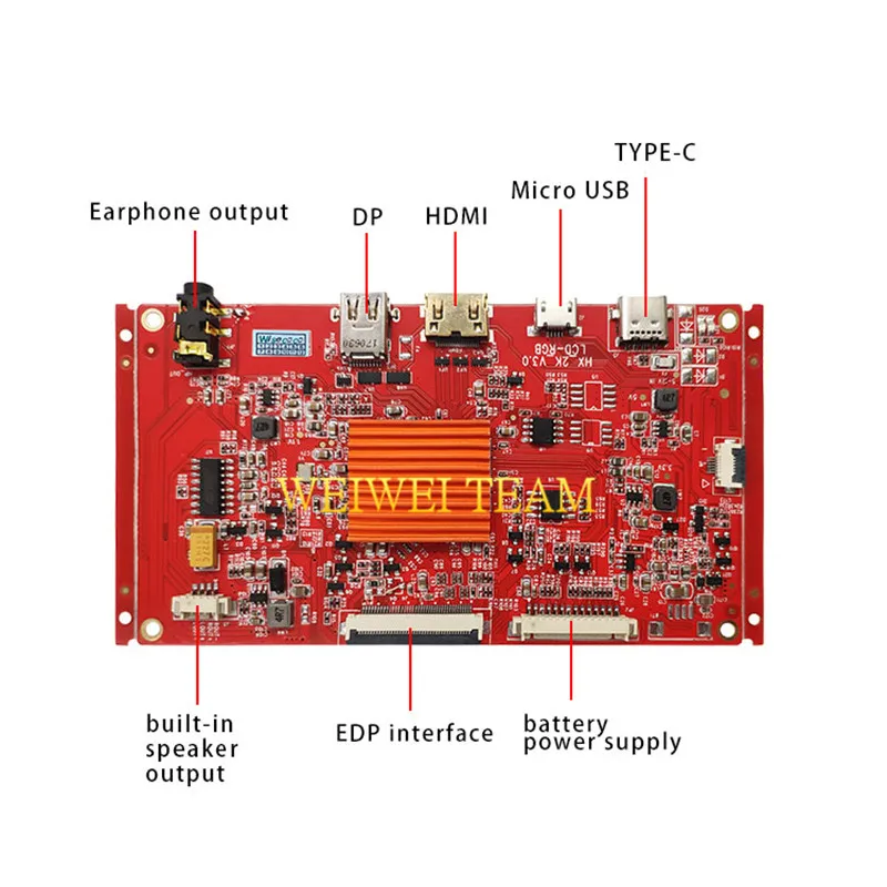 HDMI ЖК-плата контроллера для iPad 3 4+ 9,7 дюймов LP097QX1 SPA1 SPC1 2048x1536 ips ЖК-дисплей EDP сигнал 4 полосы 51 контакты