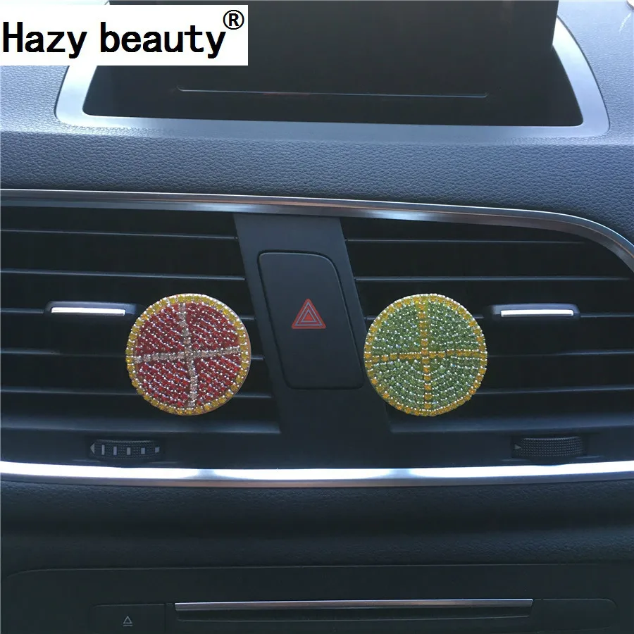 Hazy beauty, fruit, lemon, grapefruit, styling, car perfume, air