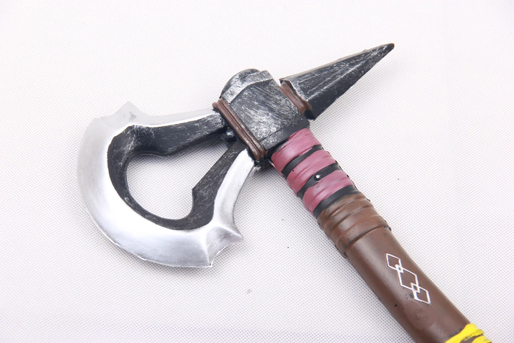 Beste Cosplay Speelgoed Assassins Connors Ken Manier Desmond Lucy Deluxe PU Bijl Bijl Speelgoed Zwaarden Grote PVC Atie Figuur Speelgoed Gift voor Kids