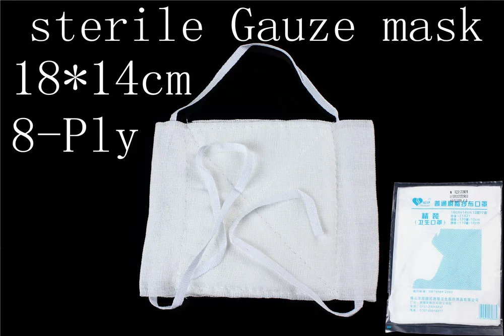 medical Hygiene masks 8 ply dust mask protective labour mask cloth dust mask thickening gauze