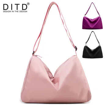 

DITD Strong Oxford Men & Women Travel Bags Carry on Luggage Bags Waterproof Casual Sports Bag Organizer Ladies Fashion Handbag