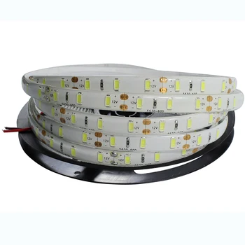 

5m 5630 IP65 waterproof LED Strip Light 12V 60LEDs/M Led Tape outdoor lighting tiras led for christmas decoration CE RoHS