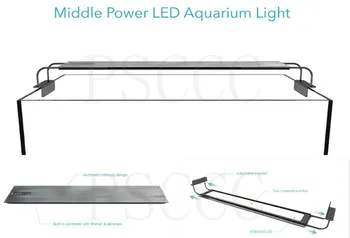 

Best coral light 90-120CM New Full Spectrum adjustable Of LED Aquarium Lamp Suitable For Coral Reef.