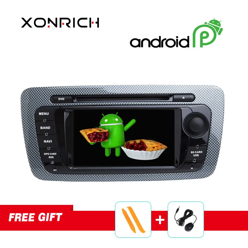 

AutoRadio 2 Din Android 9.0 Car Stereo GPS For Seat Ibiza MK4 6J Sport Coupe Ecomotive Cupra 2009 2010 2011 2012 20134 GPS NAVI