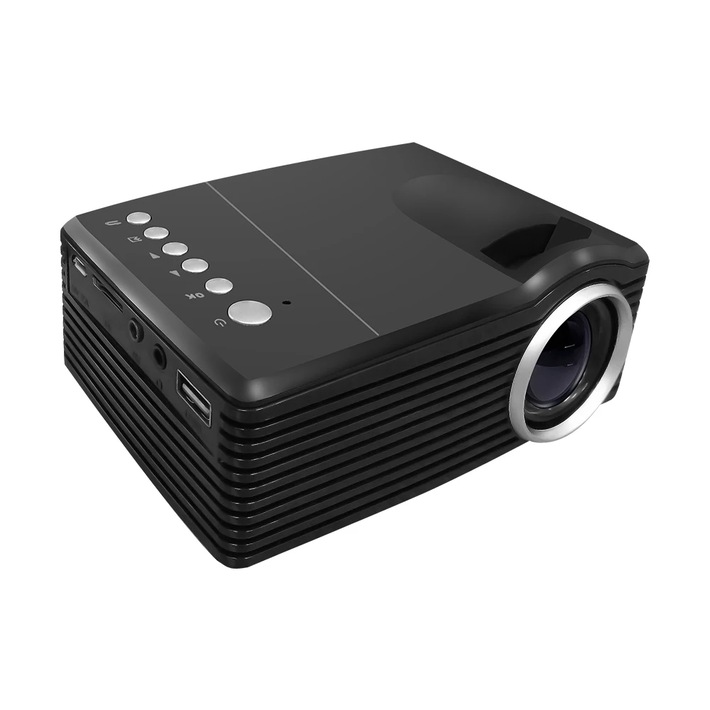 LED Projector Mini Projector Theater Home Cinema USB/SD/AV Port Premium