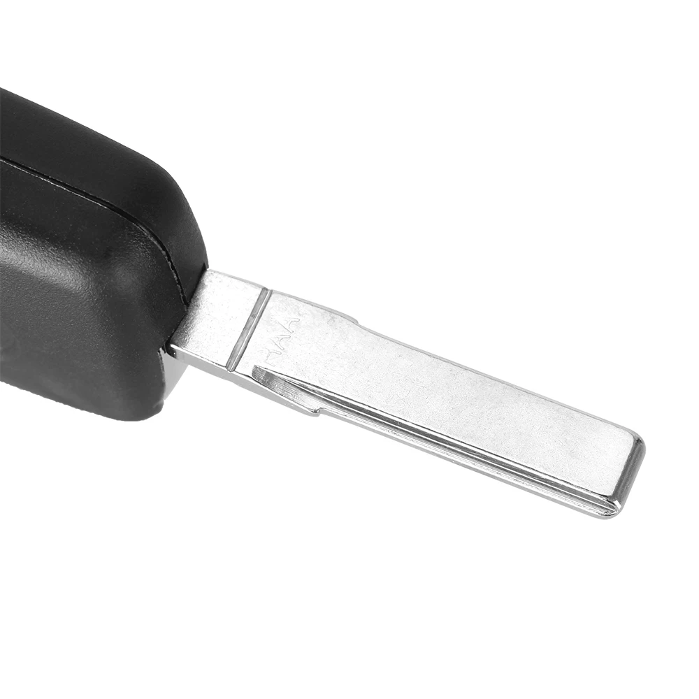 KEYYOU 10X 3 кнопки дистанционного флип-ФОБ ключ для отбортовки оболочки для VW Volkswagen Tiguan брелок для ключей от машины поло MK6 цельный брелок