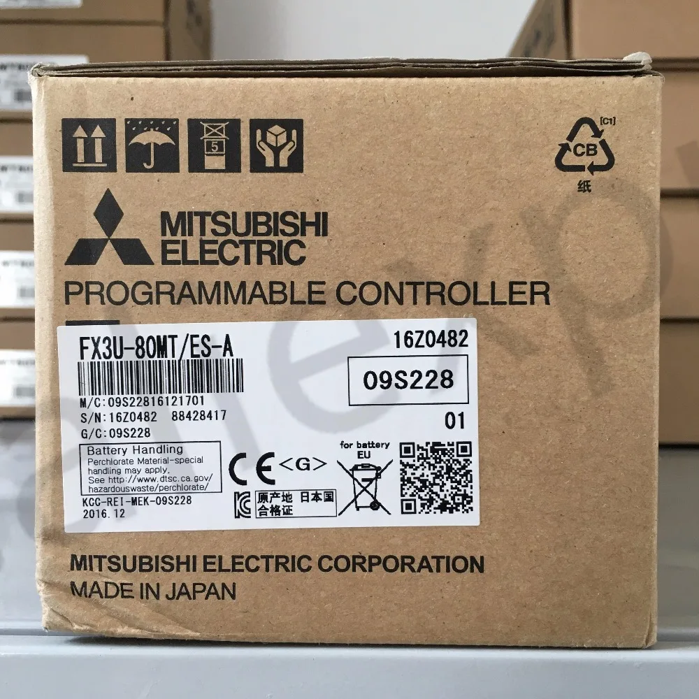 FX3U-80MT/ES-A MELSEC-F PLC 40 DI& 40 DO транзистор( и