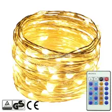 10 м 100 светодиодный s серебристый провод желтый Диммируемый светодиодный гирлянда Праздничная елка Звездные огни Рождественская вспышка сказочные огни+ UL адаптер ce