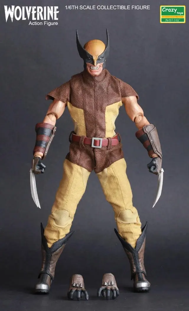 

Crazy Toys Logan X-men 1/6TH Scale Collectible Action Figure Model Toy 12" 30cm KT3200