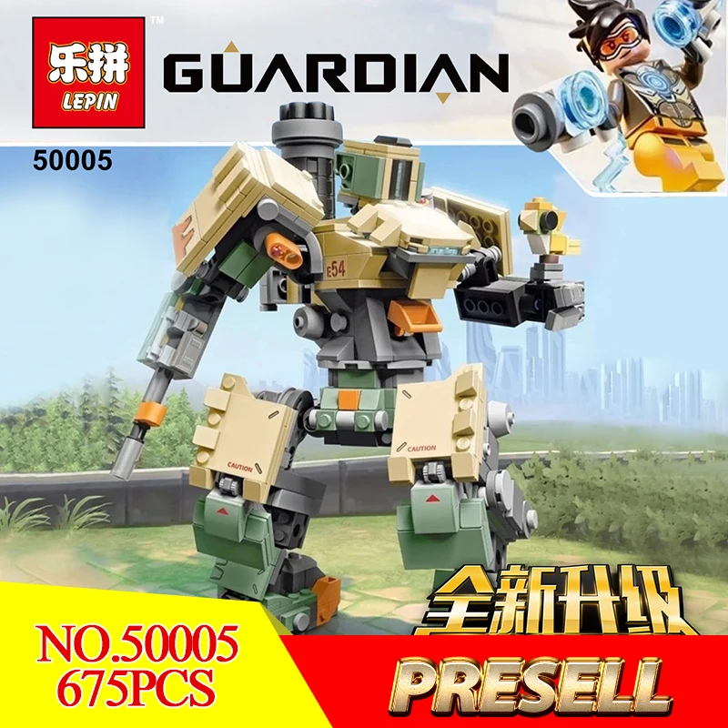 

Lepin 50005 Overwatching Games Compatible Legoing 75974 Bastion Model Set Building Blocks Bricks Assembled DIY Toys Birthday