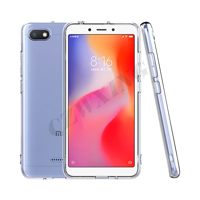 Transparent Case Xiaomi Redmi 6A Case Redmi 6A Case Soft Silicone Back Cover Phone Case Xiaomi Redmi 6A Redmi 6 A Redmi6A (5)