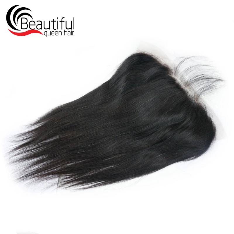13x6 Lace Frontal Brazilian Virgin Hair Free Part Natural Hairline with Baby Hair