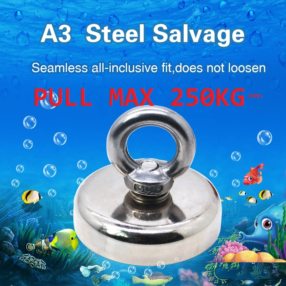 

NEW Super Powerful Magnetic Salvage Pot Magnet Sea Treasure Hunting fishing magnet super magnet Neodymium magnet