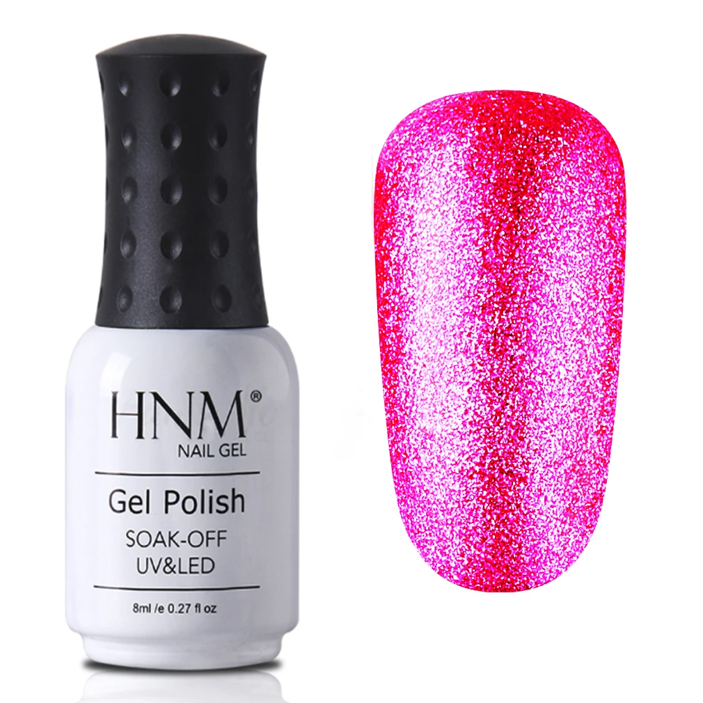 HNM УФ-светодиодный Платиновый лак для ногтей 8 мл штамповочная Краска Лак для ногтей Vernis a Ongle Гибридный Гель-лак для ногтей - Цвет: 58034