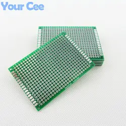 5 шт. 5X7 см 5*7 см Double Side Прототип pcb Универсальный макет печатные платы для Arduino 1,6 мм 2,54 мм стекло волокно