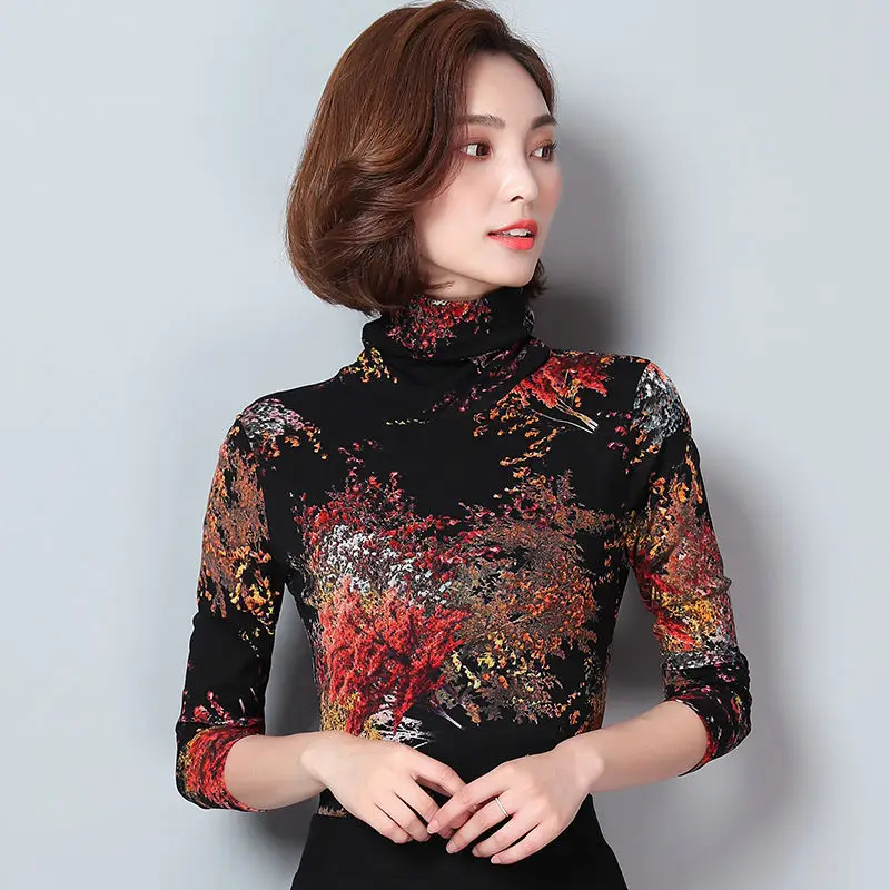 New Women's High-collar Blouse in 2019 New Women's High-collar Blouse in 2019