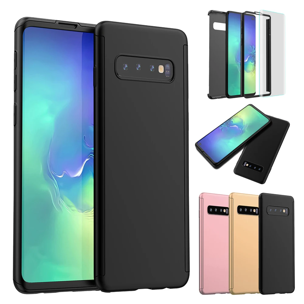 Защита экрана + 360 чехол для Samsung Galaxy A3 A5 2017 Гибридный ударопрочный чехол-бампер J5