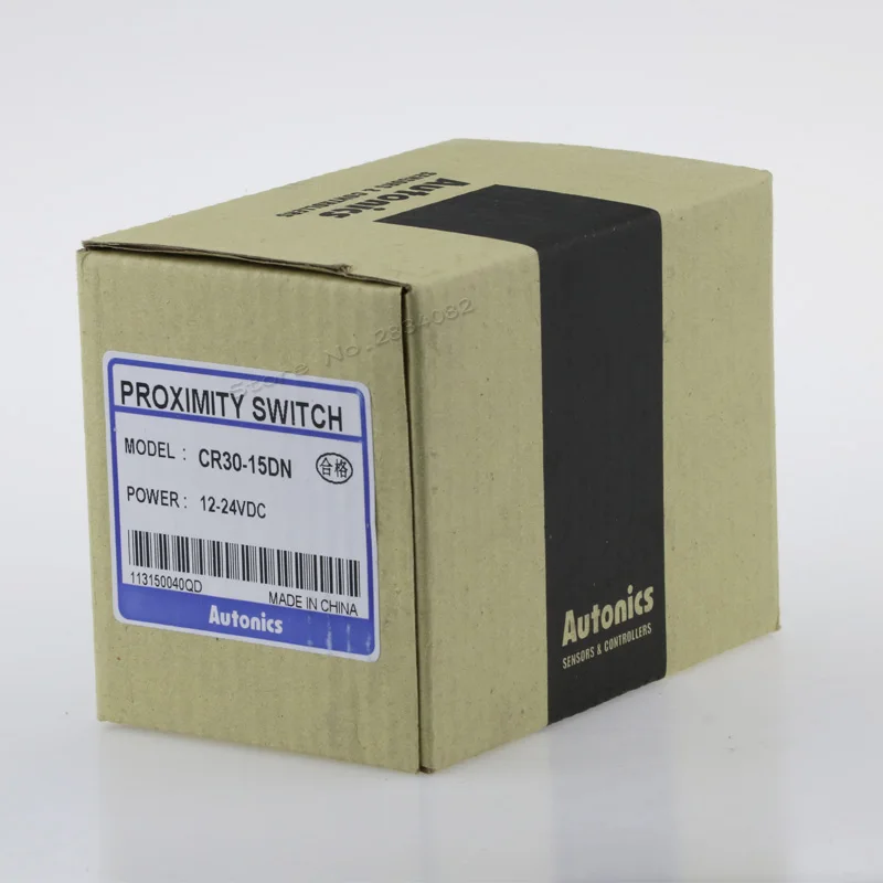 Autonics IP67 12-24VDC 15 мм емкостной Бесконтактный переключатель CR30-15DN NPN 3 провода DC датчик приближения НЕТ для железа
