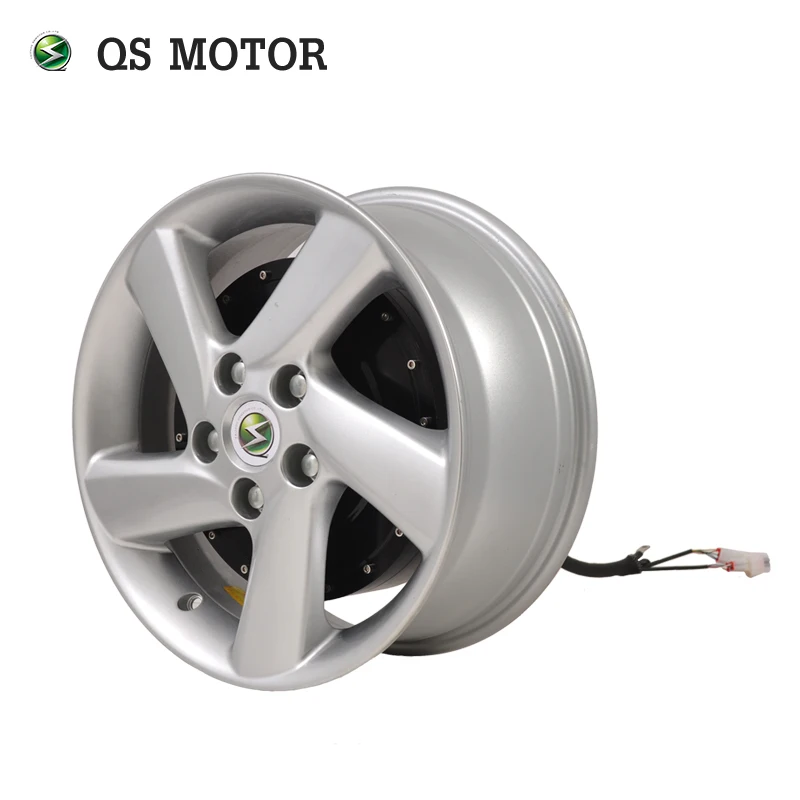US $573.00 QS Motor Ecar 273 6000W 45H V3 Electric car single shaft hub motor