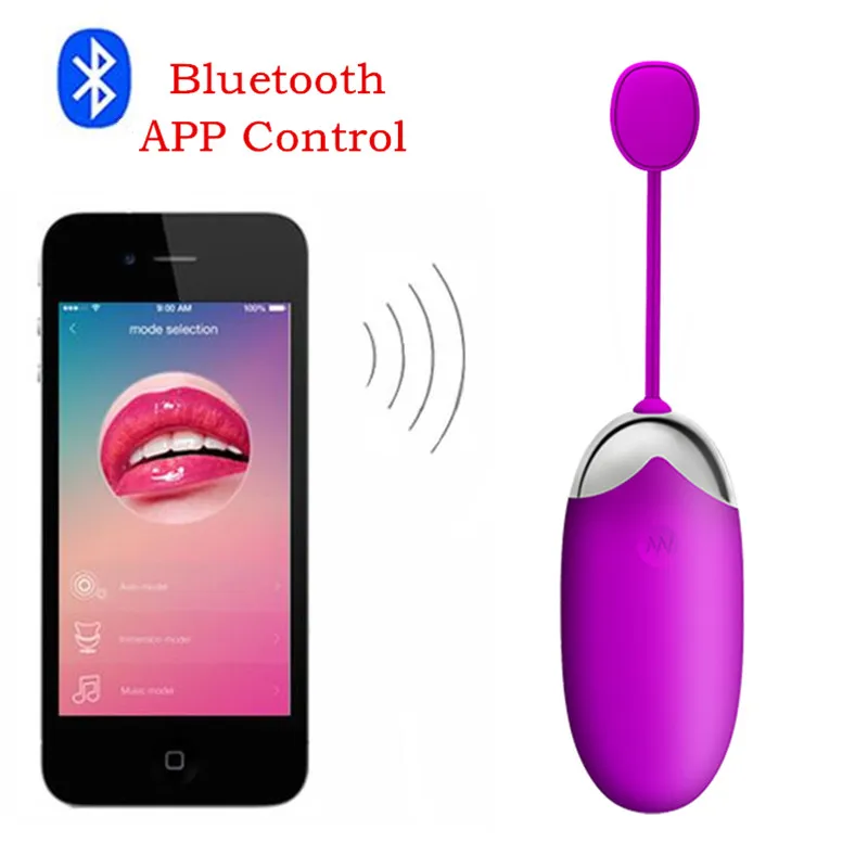 Вибрационное яйцо с пультом дистанционного управления Bluetooth мощные вибраторы