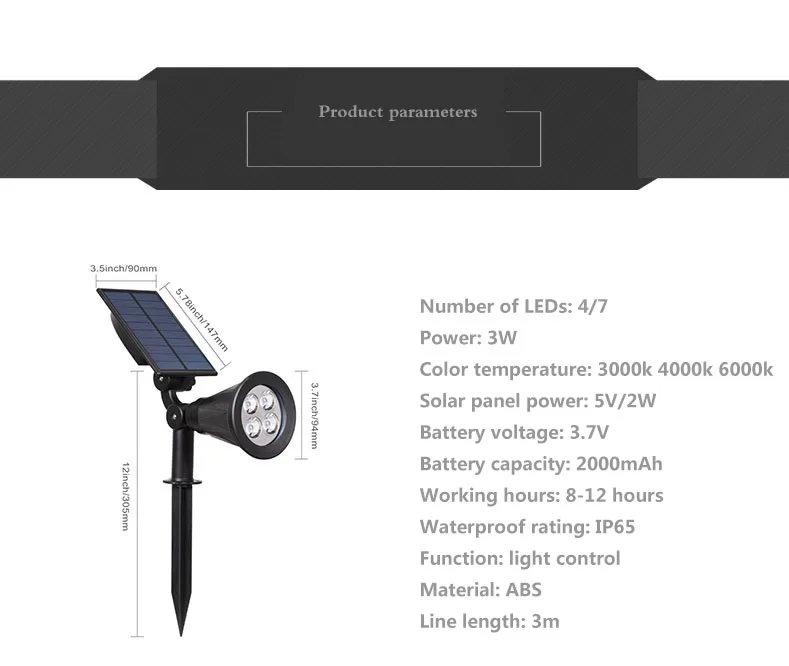 Plug-in de Luz de Inundação do Jardim ao ar Led à Prova Luz da Parede Luz da Paisagem para a Decoração do Jardim Holofotes Energia Solar Gramado Livre d' Água 2 Cheap Luminárias gramado
