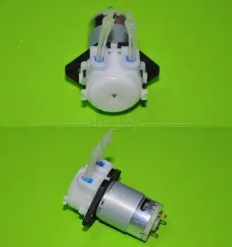 

12v D2 Lab dosing pump peristaltic head Tube chemical water liquid Flow rate: 5-40 ml/min for Aquarium Analytical