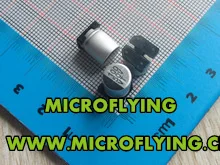 100 шт./лот 100 мкФ 50 В SMD чип Алюминий электролитический конденсатор, размер: 8 мм * 10 мм