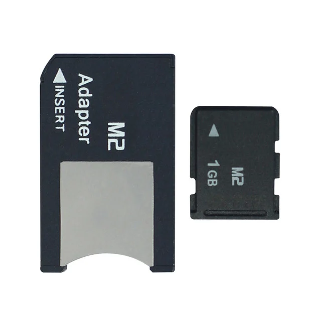  Hot 8GB 4GB 2GB 1GB M2 memory card Memory Stick Micro with Adapter MS PRO DUO