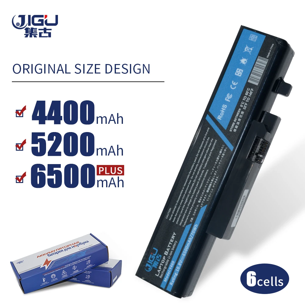 Аккумулятор JIGU для ноутбука L10S6Y01 L10L6Y01 57Y6567 57Y6568 LENOVO IdeaPad B560 Y460 Y460AT Y460G|laptop battery|laptop
